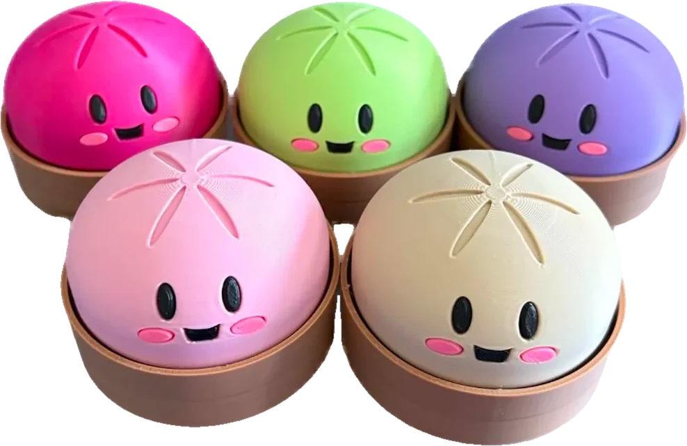 Kawaii Mochi Clicker — bendy toy