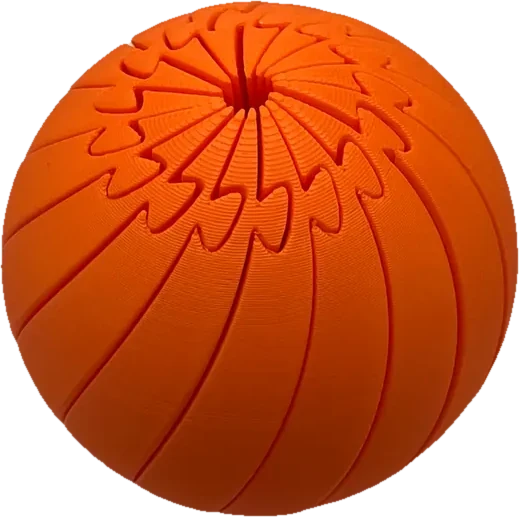 Twisted Ball Fidget — bendy toy