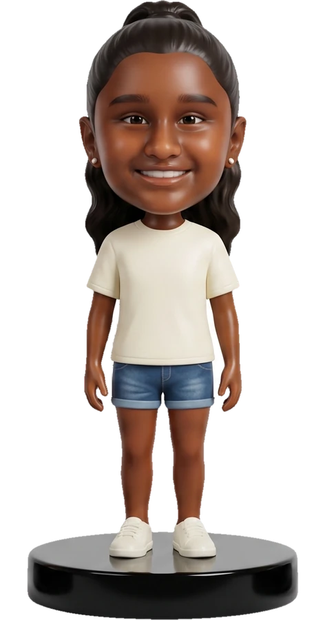 Nisha, one of the three makers
